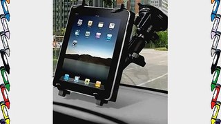 Car Suction Mount with RAM Tough Tray II Holder for Apple iPad