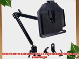 Custom Fit Apple iPad 4 3 2 Heavy Duty Car Seat Rail Mount with 22 inch Adjustable Arm