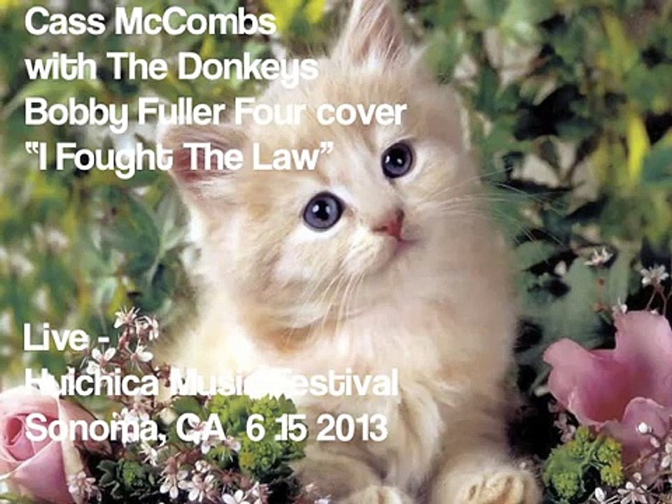 Cass McCombs w/ The Donkeys - Bobby Fuller Four cover "I Fought The Law"