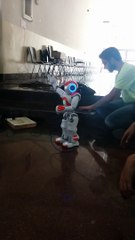 Robot at IIT Guwahati seismech 2015