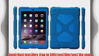 Ipad Air Caseaceguarder Ipad Air Case Cover *New* [Kidproof ] [Rainproof] [Dustproof] [ Shockproof]