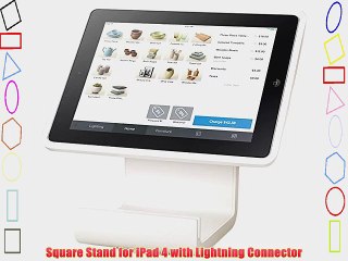 Square Stand for iPad 4 with Lightning Connector