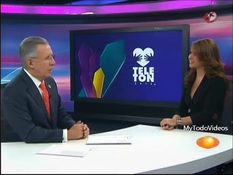 Entrevista a Lucero - Teleton México 2012