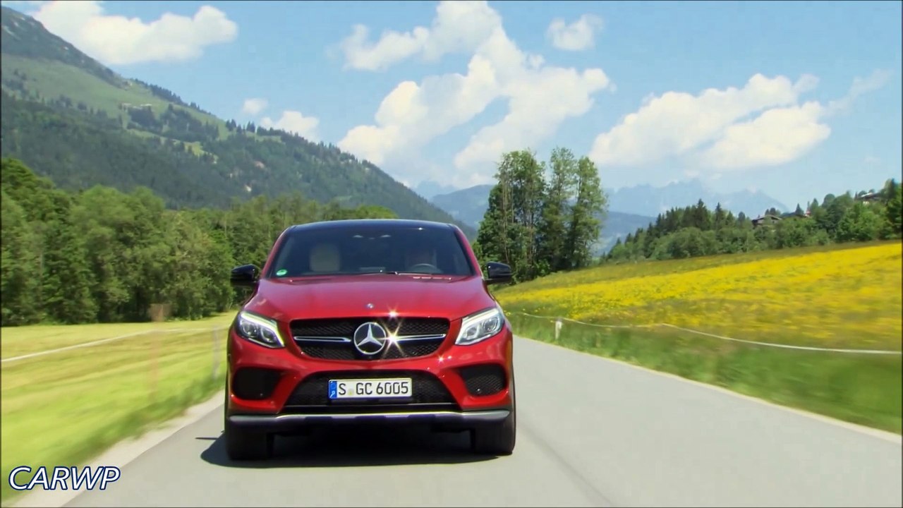 DESIGNO HYACINTH RED Novo Mercedes-Benz GLE 450 AMG 4Matic 2016 aro 22 3.0 V6 Biturbo 367 cv 53 mkgf @ 60 FPS