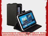 Cooper Cases(TM) Magic Carry Asus Memo Pad FHD 10 (ME302C ME302KL) Tablet Folio Case w/ Shoulder