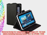 Cooper Cases(TM) Magic Carry Samsung Galaxy Tab 2 10.1 (P5100 / 5110) Tablet Folio Case w/