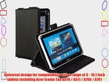 Cooper Cases(TM) Magic Carry Acer Iconia Tab A510 / A511 / A700 / A701 Tablet Folio Case w/