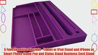 myKeyO 5-In-1 Wireless Keyboard Stand and Organizer (MK1100-Purple)