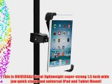 Grifiti Nootle Universal iPad and Tablet Mount and Quick Release Clamp Adjustable for iPad
