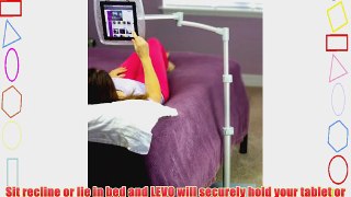 LEVO Deluxe iPad Floor Stand for all iPads Galaxy Nexus Xoom Surface Miix Nook Fire and Other