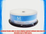 M-DISC 4.7GB DVD R Permanent Data Archival / Backup Blank Disc Media - 25 Pack