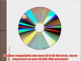 Smart Buy Shiny Silver Top CD-R 200 Pack 700mb 52x Blank Recordable Discs 200 Disc 200pk