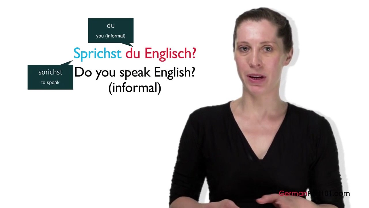 Learn German - German in Three Minutes - Do You Speak English?