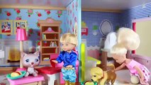 Frozen Annas Kids Toby Dog Sitting Disney Barbie Parody Chelsea KidKraft Dollhouse Puppy Toy