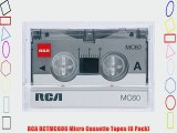 RCA RCTMC606 Micro Cassette Tapes (6 Pack)