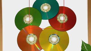 100pc Gigablock LightScribe Blue Colored DVD R 1~16x LS Printable Blank Media