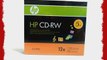 HP CD-RW 5 Pack Disc 12X 700MB Data/80 Minutes Music
