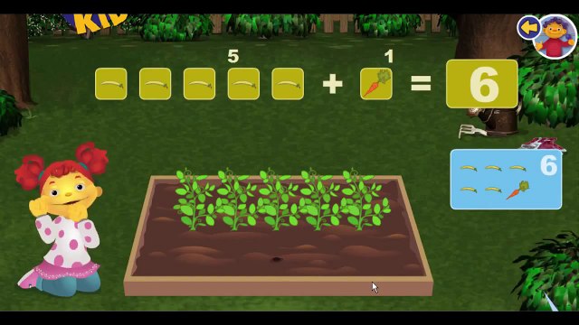 Sid The Science Kid Vegetable Harvest Cartoon Animation PBS Kids Game Play Walkthrough
