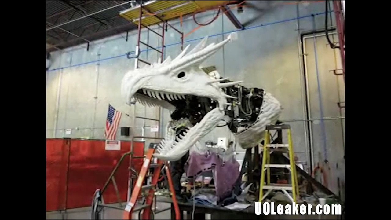 Forbidden Journey Dragon Animatronic