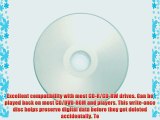 Smartbuy 700mb/80min 52x CD-R Silver Inkjet Hub Printable Blank Recordable Media Disc (400-Disc)