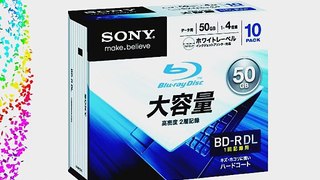 SONY Blu-ray Discs BD-R DL 4X 10 Pack (2011)