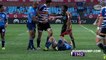 Michael Rhodes straight red card for stamp