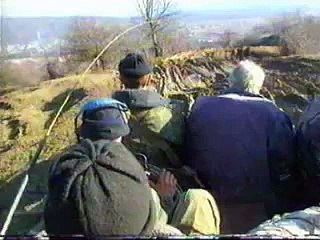 Чечня. Съёмки боевых действий.