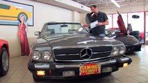 1988 Mercedes Benz 560SL for sale with test drive, driving sounds, and walk through video