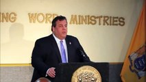 Chris Christie Talks About Cory Booker Running for Senate