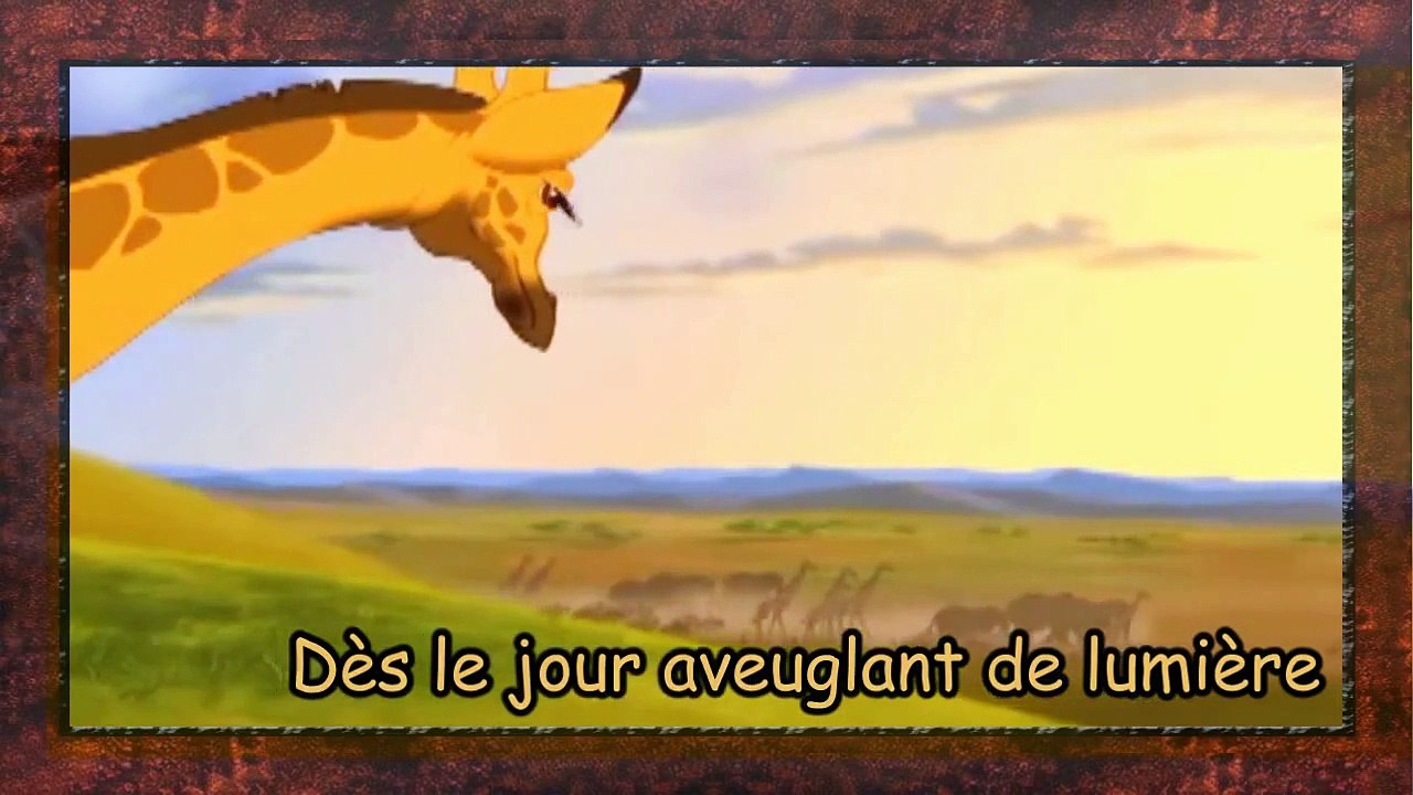 The Lion King - Circle Of Life (French Musical Version + Subs)