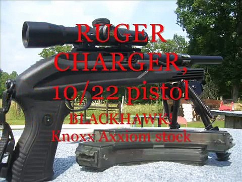 ruger charger 10/22 pistol, stock option