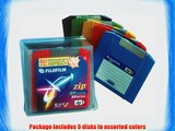 Fujifilm 100 MB Zip Disk Mac Formatted (5-Pack Assorted Colors)