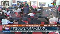 Escucha presidente Maduro peticiones de la oposición