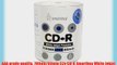 Smart Buy CD-R 300 Pack 700mb 52x Printable White Inkjet Blank Recordable Discs 300 Disc 300pk
