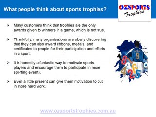 Build your brand with sports trophies