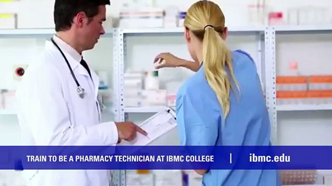IBMC College Pharmacy Technician 60 Sec Info Video