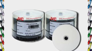 Taiyo Yuden Watershield GLOSSY White Inkjet Hub 16X DVD-R 100-Pak