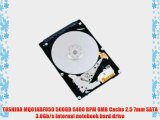 TOSHIBA MQ01ABF050 500GB 5400 RPM 8MB Cache 2.5 7mm SATA 3.0Gb/s internal notebook hard drive