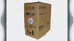 New 1000 ft bulk Cat5e Ethernet Cable / Wire UTP Pull Box 1000ft Cat-5e Style Grey ~ VIVO (CABLE-V001)