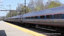 Easter Day Railfanning at Metuchen Station with plenty of Horn Action