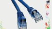 GadKo Cat5e Blue Ethernet Patch Cable Round Snagless/Molded Boot 150 foot