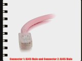 C2G / Cables to Go 04273 Cat6 Non-Booted Unshielded (UTP) Network Patch Cable Pink (150 Feet/45.72