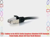 C2G / Cables to Go 00722 Cat6a Snagless Shielded (STP) Network Patch Cable Black (35 Feet/10.66