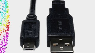 10' USB A TO MICRO B CABLE M/M (10 pieces)