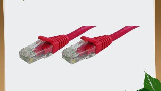 Lynn Electronics OLG20CRDR-100 Optilink CAT6 100-Feet Patch Cord Red