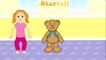 Head, Shoulders, Knees and Toes: Starfall Movement Song and Animation