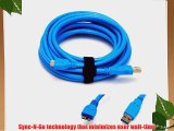 USB 3.0 Tether Cable 15ft 15' Tether Tethered Photography Tools Cable for Nikon D800 D800E