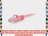 C2G / Cables to Go 04062 Cat6 Snagless Unshielded (UTP) Network Patch Cable Pink (100 Feet/30.48