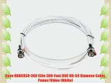 Revo RBNCR59-300 Elite 300-Feet BNC RG-59 Siamese Cable Power/Video (White)