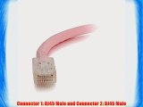 C2G / Cables to Go 04272 Cat6 Non-Booted Unshielded (UTP) Network Patch Cable Pink (100 Feet/30.48